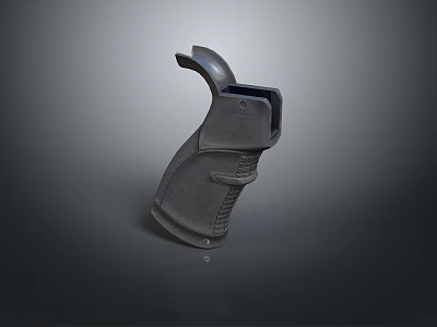 pistol gun handle gun accessory pistol component semi-automatic pistol automatic pistol modern weapon 3d model