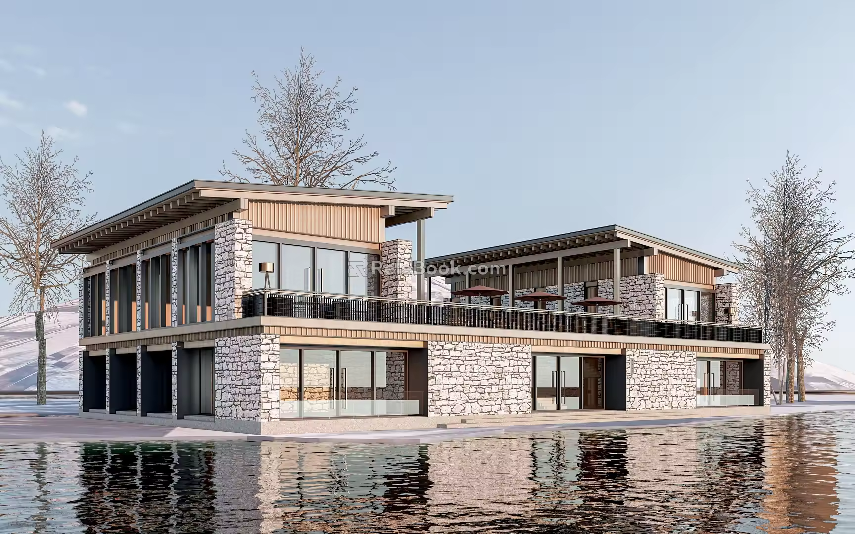New Chinese Visitor Center Visitor Center Architecture Reception Center Homestay Architecture Landscape Architecture Homestay Inn 3d model
