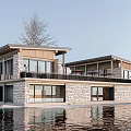New Chinese Visitor Center Visitor Center Architecture Reception Center Homestay Architecture Landscape Architecture Homestay Inn 3d model