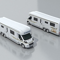 RV Camp Car 3d model