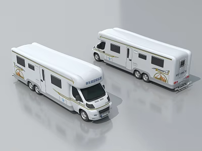 RV Camp Car 3d model