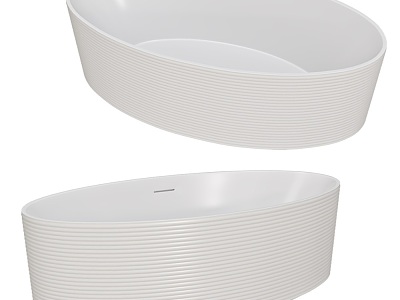 mingx ceramic wash basin 18w 3d model