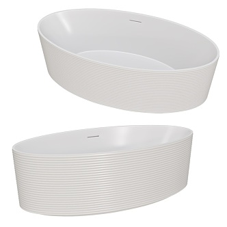 mingx ceramic wash basin 18w 3d model