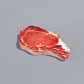 Fresh Premium Raw Ribeye Steak With Marbled Meat And Juicy Texture