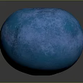 Blue Textured Sphere Daily Life Decorative Home Item With Modern Design