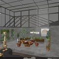 Sengebai'er Wood Industry Modern Architecture With Glass Facade And Showroom Design