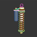 Modern shock absorber buffer spring tool 3d model