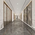 Reception Hall Modern Reception Area 3d model