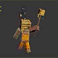 Toy Pixel Figure Toy Next Generation Item 3 Print 3d model