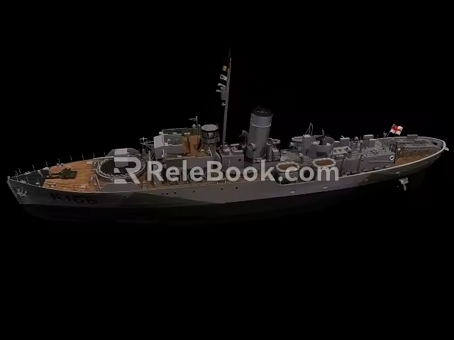 Battleship 3d model