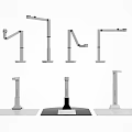 Projection Monitoring Devices With Adjustable Arms Stable Desktop Bases Various Models For Surveillance