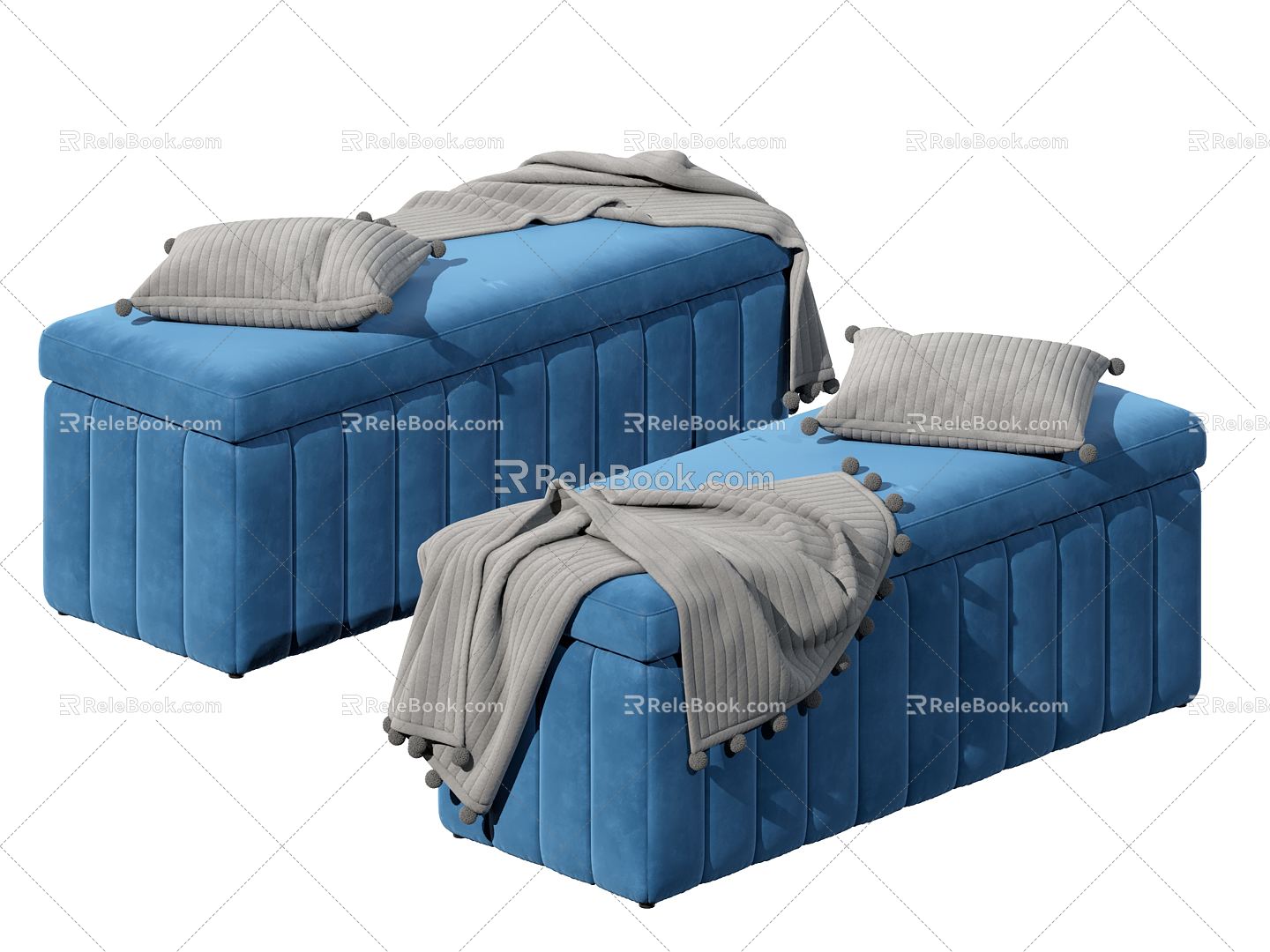 Modern Massage Bed Beauty Bed Massage Bed 3d model