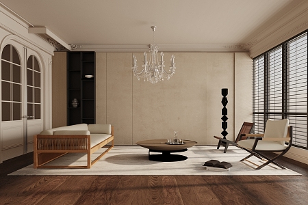 The Silent Living Room 3d model