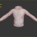 Casual White Hoodie With Hooded Design Striped Sleeves Soft Material For Daily Wear