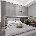 Modern Living Dining Room Interior With Gray Sofa Coffee Table TV And Dining Set