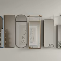 Modern Mirror Smart Mirror 3d model