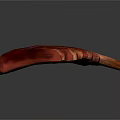Fresh Raw Pork Ribs With Red Marinated Surface And Juicy Texture 3d model