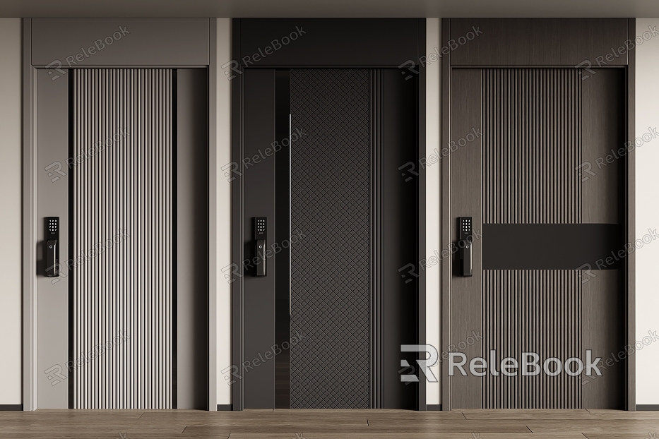 Modern security door entry door security door model