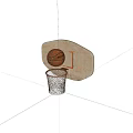 High Quality Basketball Sports Equipment Featuring Backboard Hoop Net And Ball