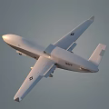 Gray Passenger Plane Flying in Clear Sky with Extended Wings and Engines