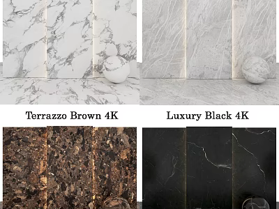 Different Styles Of Flooring Materials For Interiors 3d model