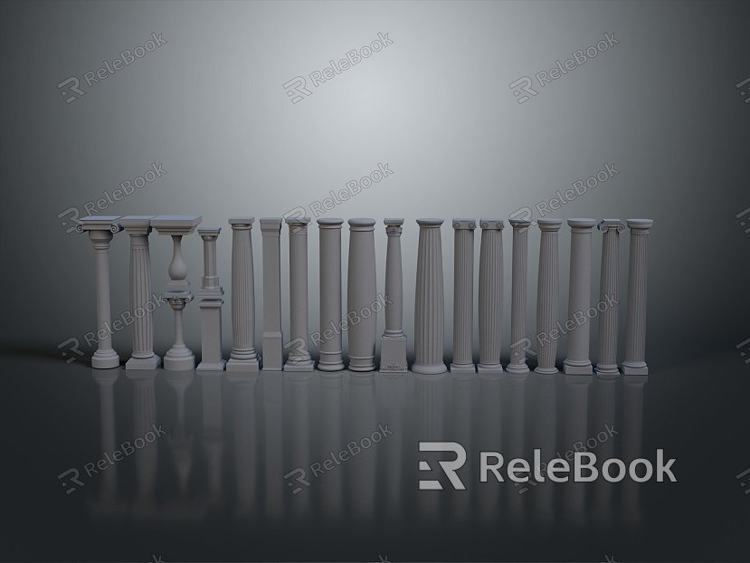 Columns Stone Columns Stone Columns Old Columns Roman Columns Roman Columns Classical Columns Greek Columns model