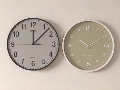 Wall clock 3d model