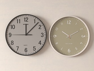 Wall clock 3d model