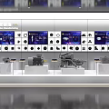 Weichai Power Exhibition Hall Showcasing Engines Parts And Screen Displays