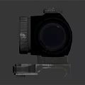 Tactical Optical Sight Equipment With Adjustable Control Knob And Durable Mount Base