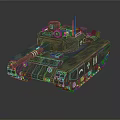 Modern Tank World War II Tank World War I Tank Heavy Tank 3d model