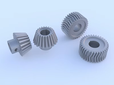 High Quality Hardware Tools Metal Gears With Various Sizes And Shapes 3d model