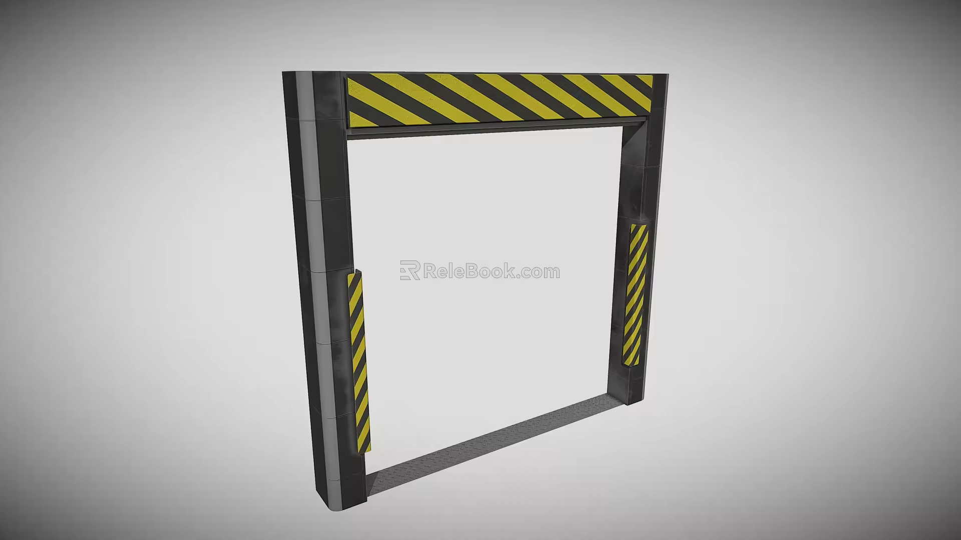 Door Frame Security Door 3d model