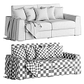 Modern Sofa Multiplayer Sofa Sofa Living Room Sofa Sofa Pillow Sofa Carpet 3d model