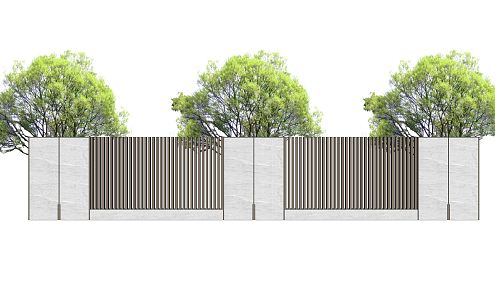 Modern Wall 3d model