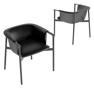 Modern single chair 3d model