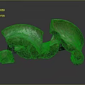 Unique Natural Stone Household Decorative Ornament With Textured Surface And Curved Design