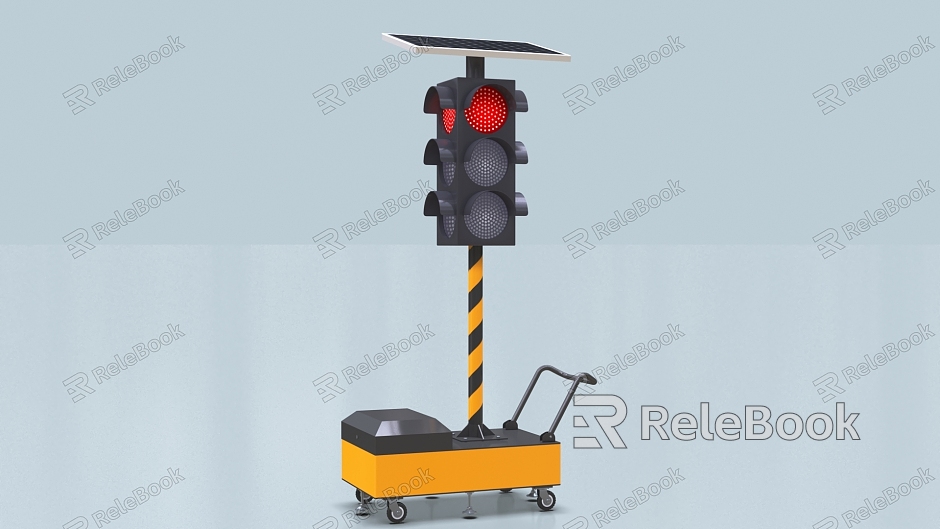 Mobile signal light traffic light indicator light traffic light signal light model