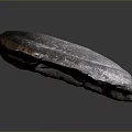 Chi chrysanthemum stone ancient fossil stone chrysanthemum fossil items 3d model