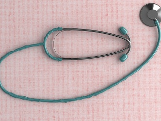 modern stethoscope 3d model