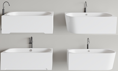 Modern Bathtub 3d model