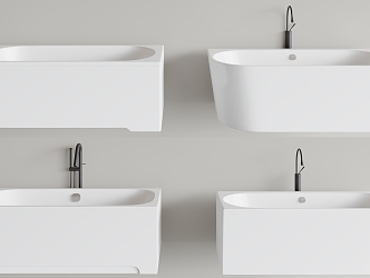 Modern Bathtub 3d model