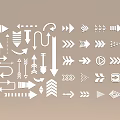 Arrow Indication Icon Arrow Icon 3d model
