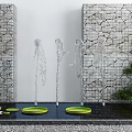 Water feature sketch 3d model