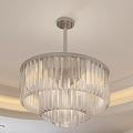 Crystal chandelier 3d model