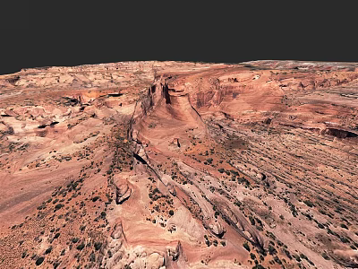 Modern Mountain Range 3d model Modern Mountain Range 3d model