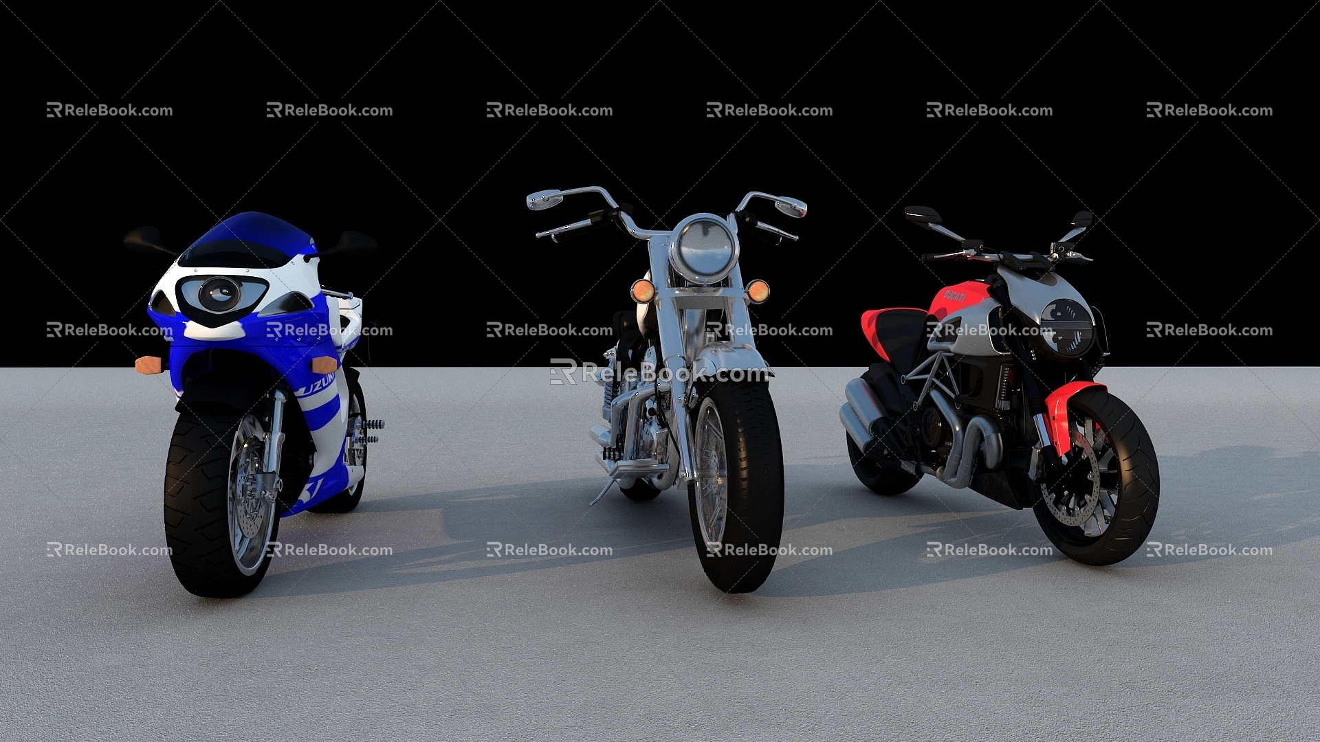 Motorcycle 3d model