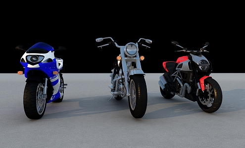 Motorcycle 3d model