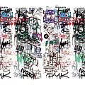 Vibrant Graffiti Wall Decor Featuring Urban Street Art Design For Modern Home Interior