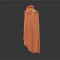 Red Velvet Cloak With Classic Collar Elegant Winter Fashion Wear